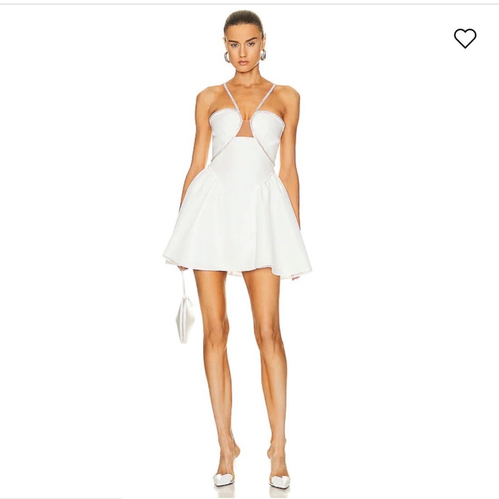 Self Portrait Flared Mini Dress